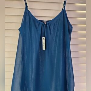 Express Top, Blue, NWT, XS